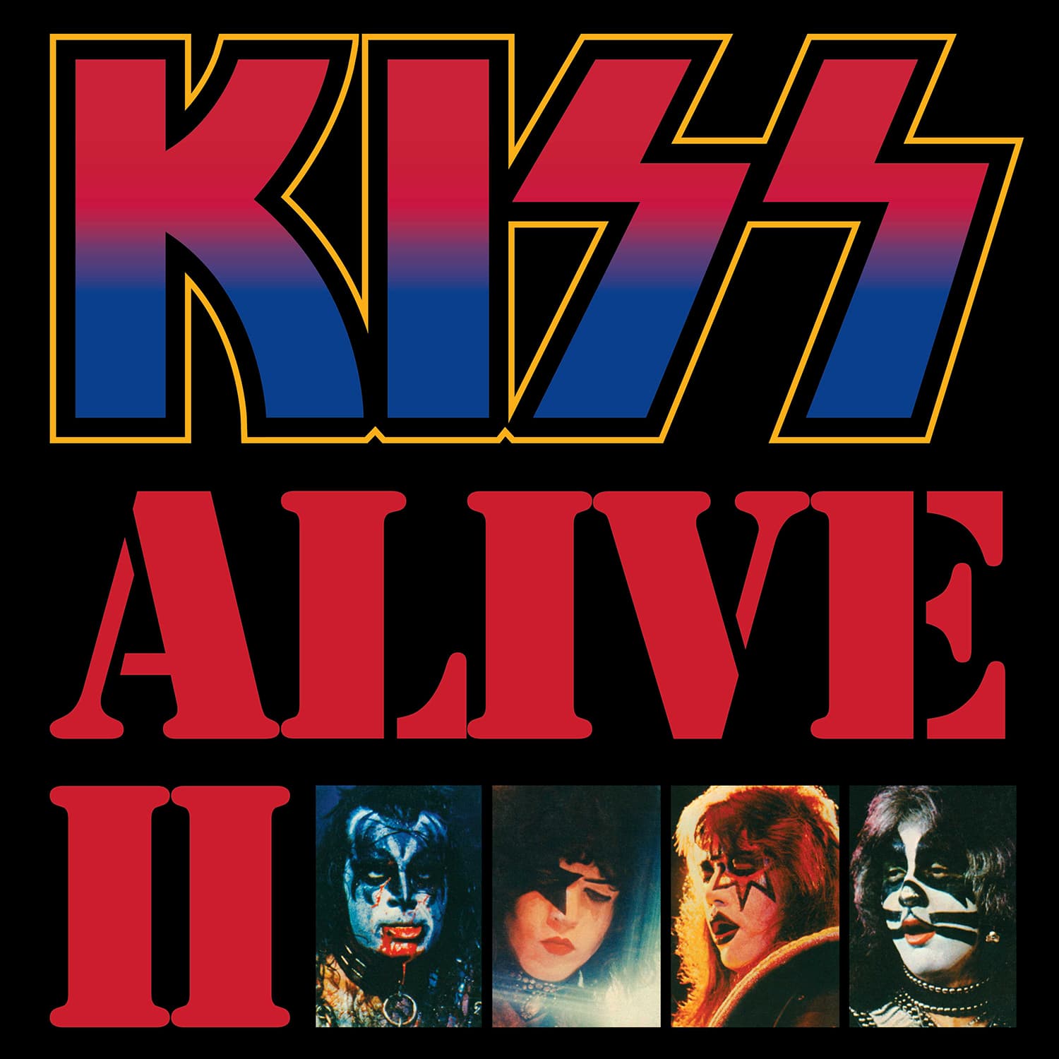 KISS ALIVE Ⅱ キッス・アライブⅡ 1977 2枚組 KISS Alive II 1977 | KISS Online | Official website